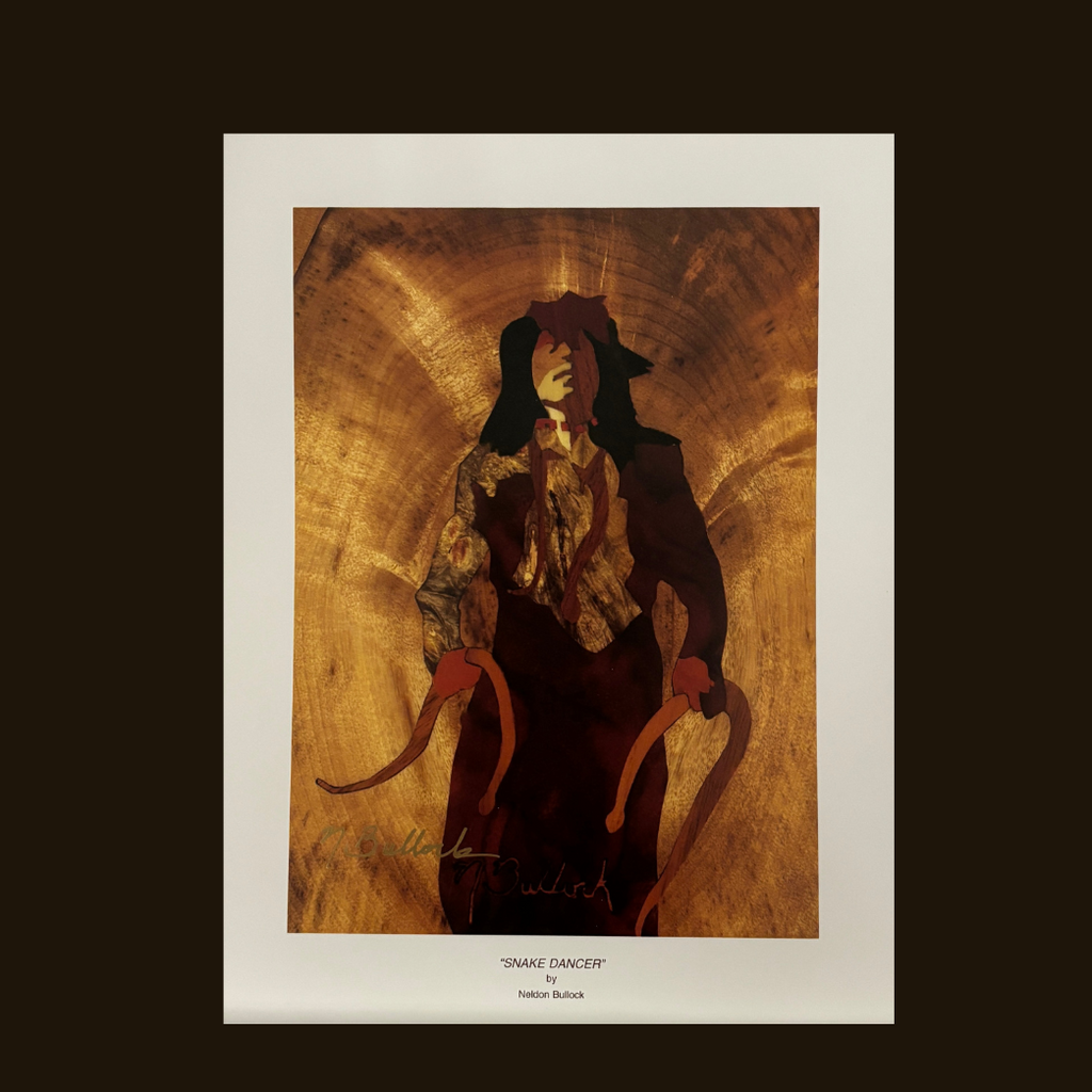 Snake-dancer2-neldon-bullock-marquetry-art-print
