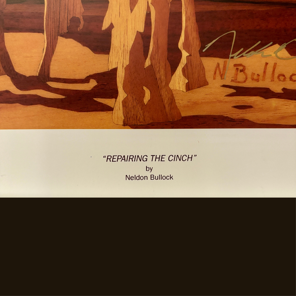 repairing-the-cinch-title-wood-marquetry-art-neldon-bullock